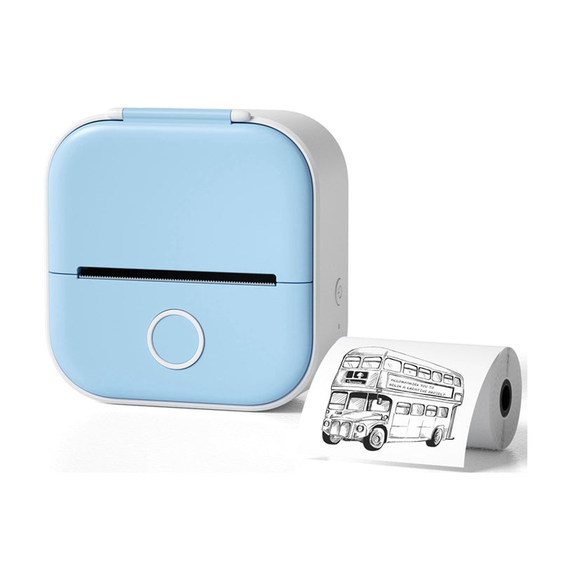 T02 Pocket Printer: Mini Portable Wireless Bluetooth