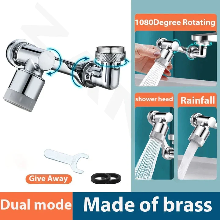 Universal 1080° Swivel Faucet Aerator