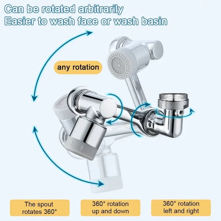 Universal 1080° Swivel Faucet Aerator