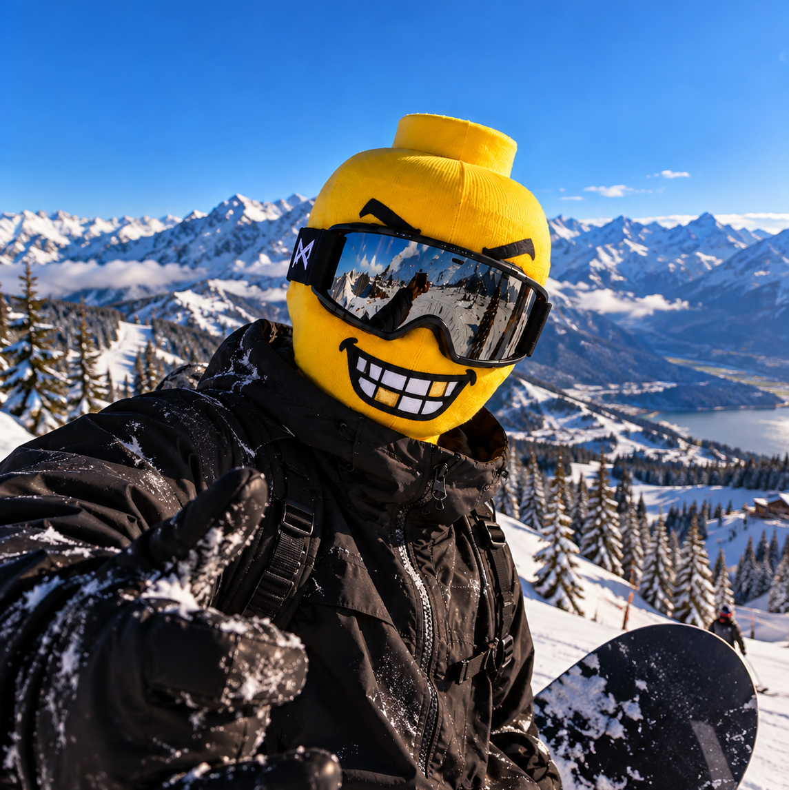 Winter Pro Thermal Ski Mask + Goggles