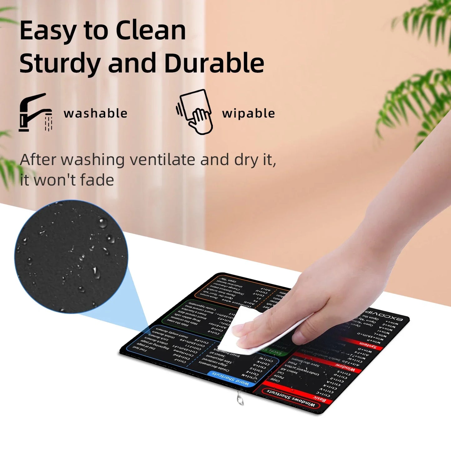 Shortcuts Mouse Pad