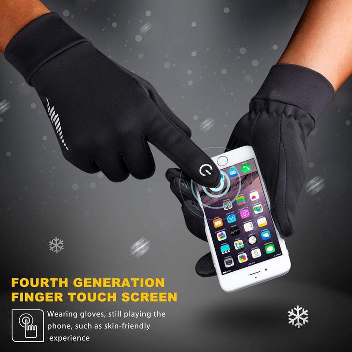 Warm Windproof Touchscreen Gloves