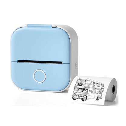 T02 Pocket Printer: Mini Portable Wireless Bluetooth