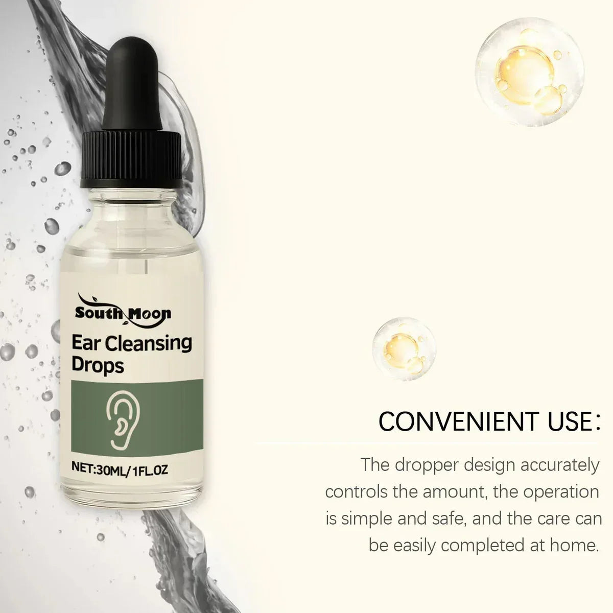 South Moon Ear Wax Clean Drops