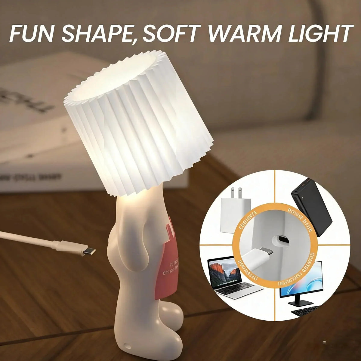 Naughty Boy LED Table Lamp