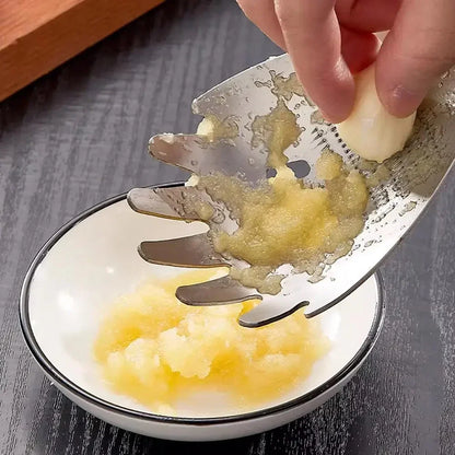 Multifunctional Stainless Steel Ginger Garlic Grater Spoon