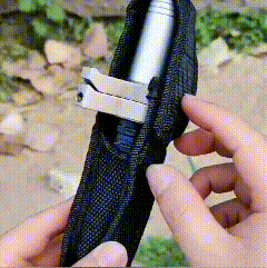 Retractable Self-defense hiking stick