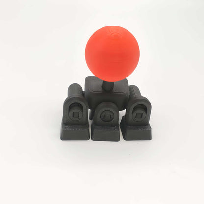 Plastic keycap joystick