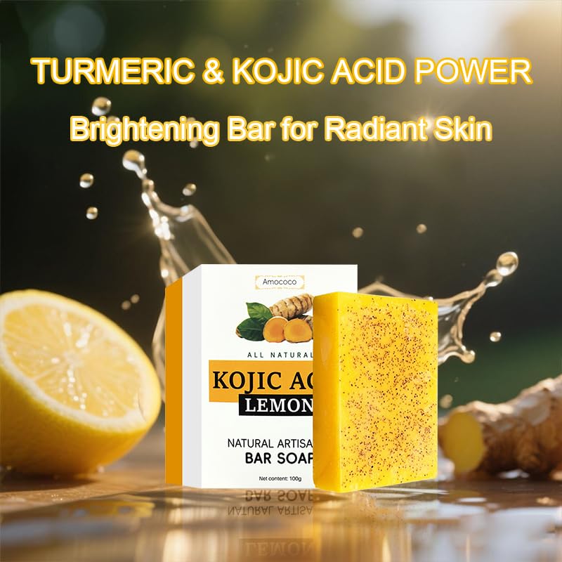Turmeric & Kojic acid Bar Soap