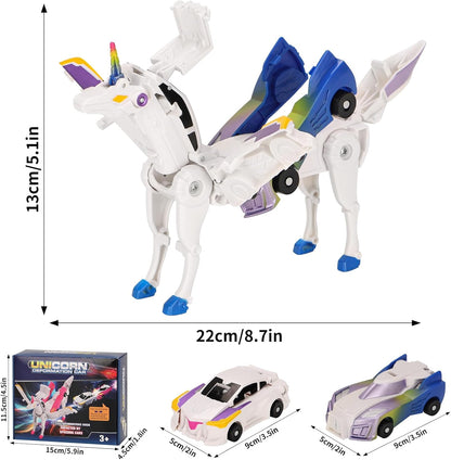 Car Toy transformable Unicorn