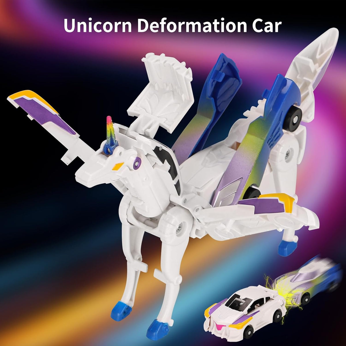 Car Toy transformable Unicorn