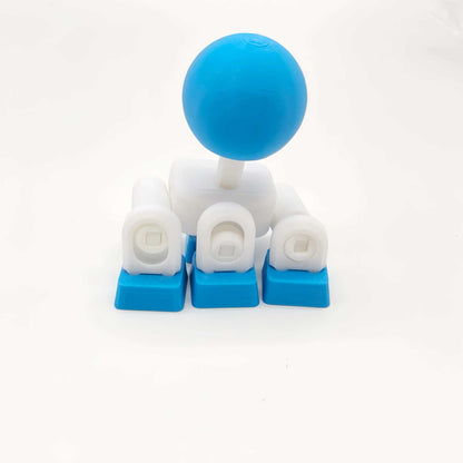 Plastic keycap joystick