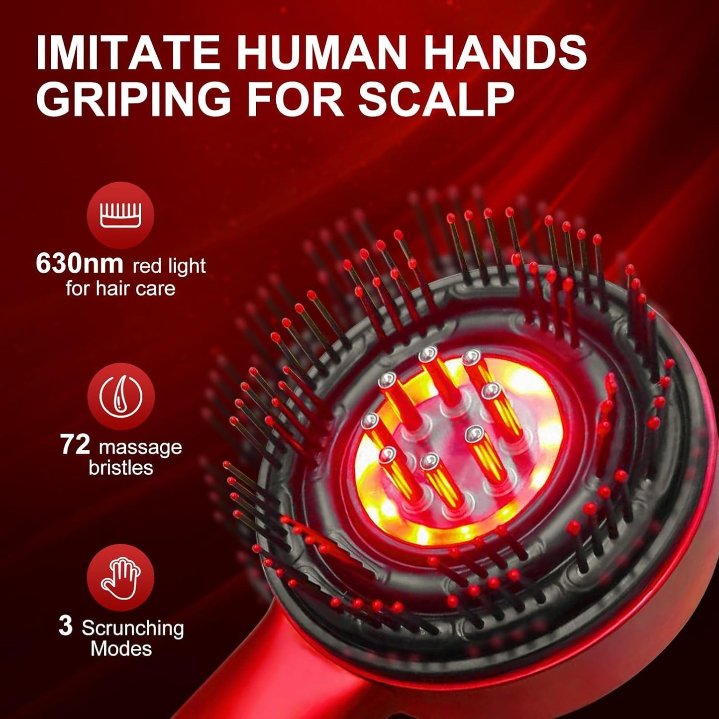 Electric Scalp Massager Comb