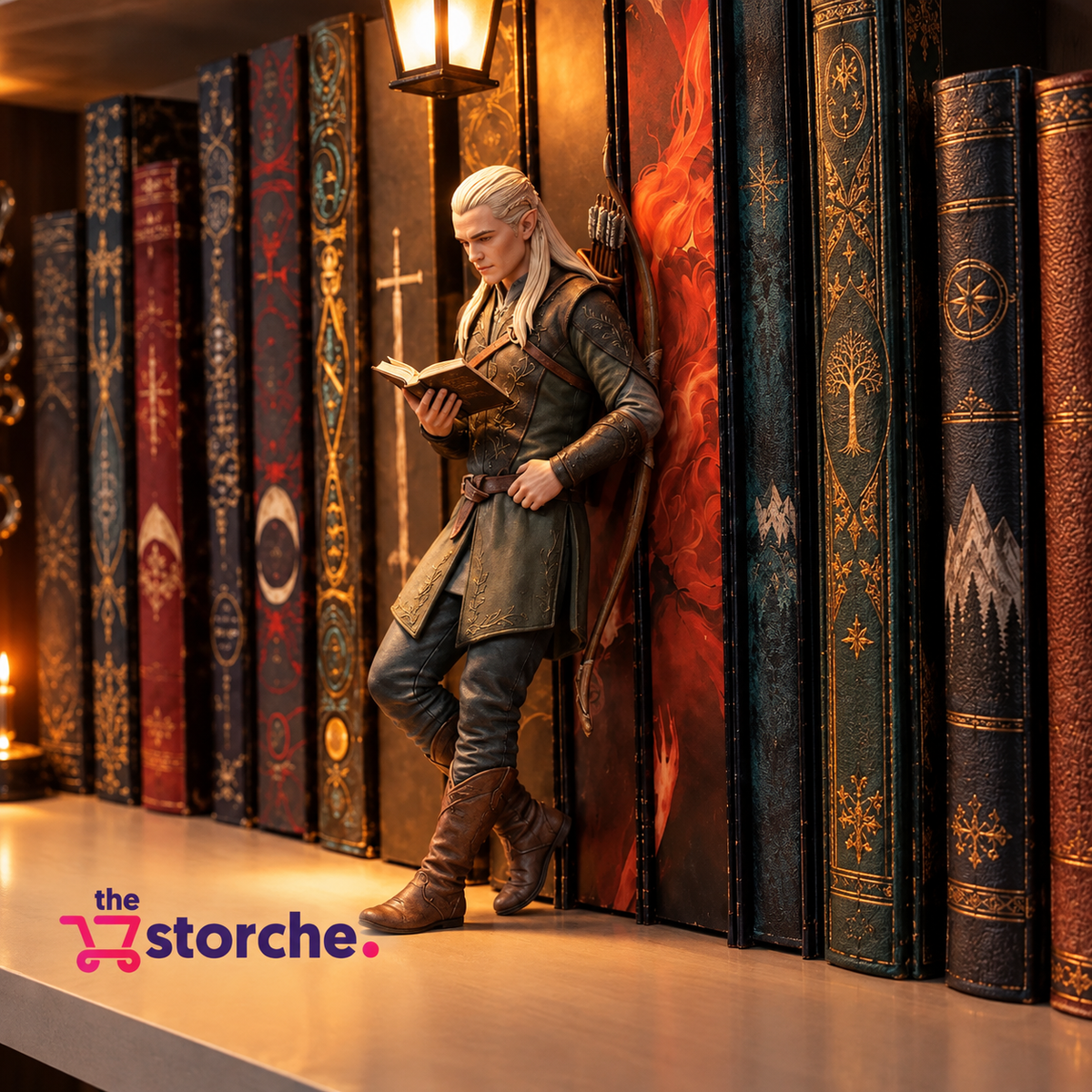 Modern Bookshelf Decor