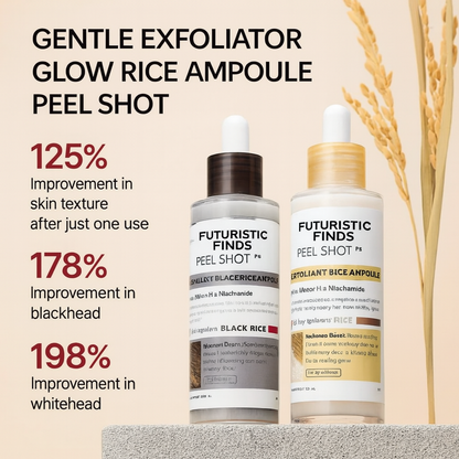 Peel Shot Glow Rice Ampoule Duo Set