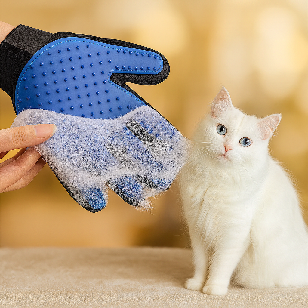 Pet Grooming Massage Gloves