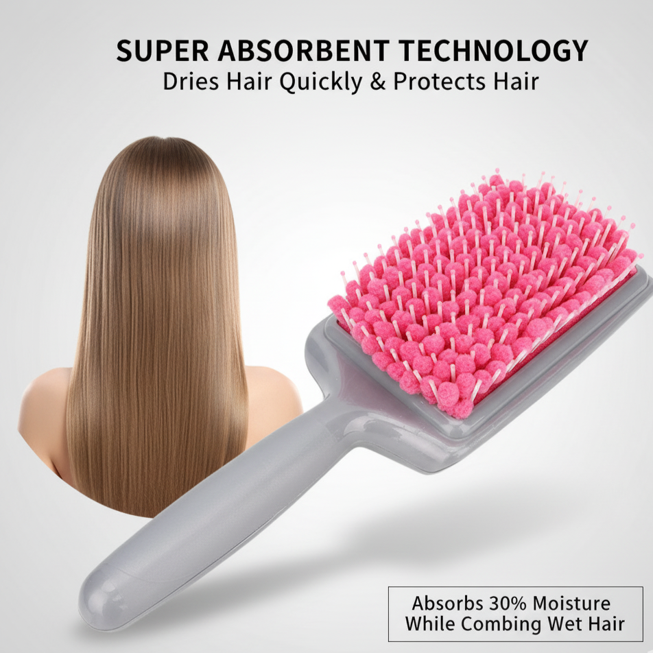 Wet Hair Massage Hairbrush