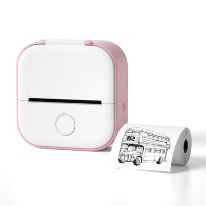 T02 Pocket Printer: Mini Portable Wireless Bluetooth