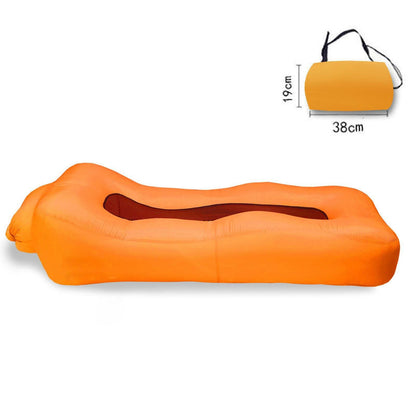 Inflatable Air Couch for Camping & Beach – Pump Not Included