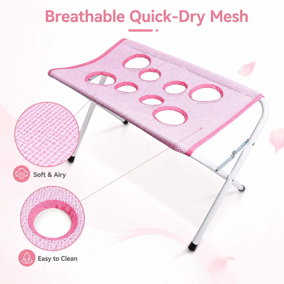 Foldable Pet Grooming Hammock Table