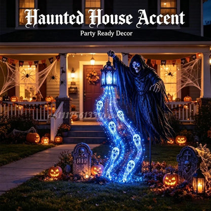 Grim Reaper Soul Harvester Yard Light