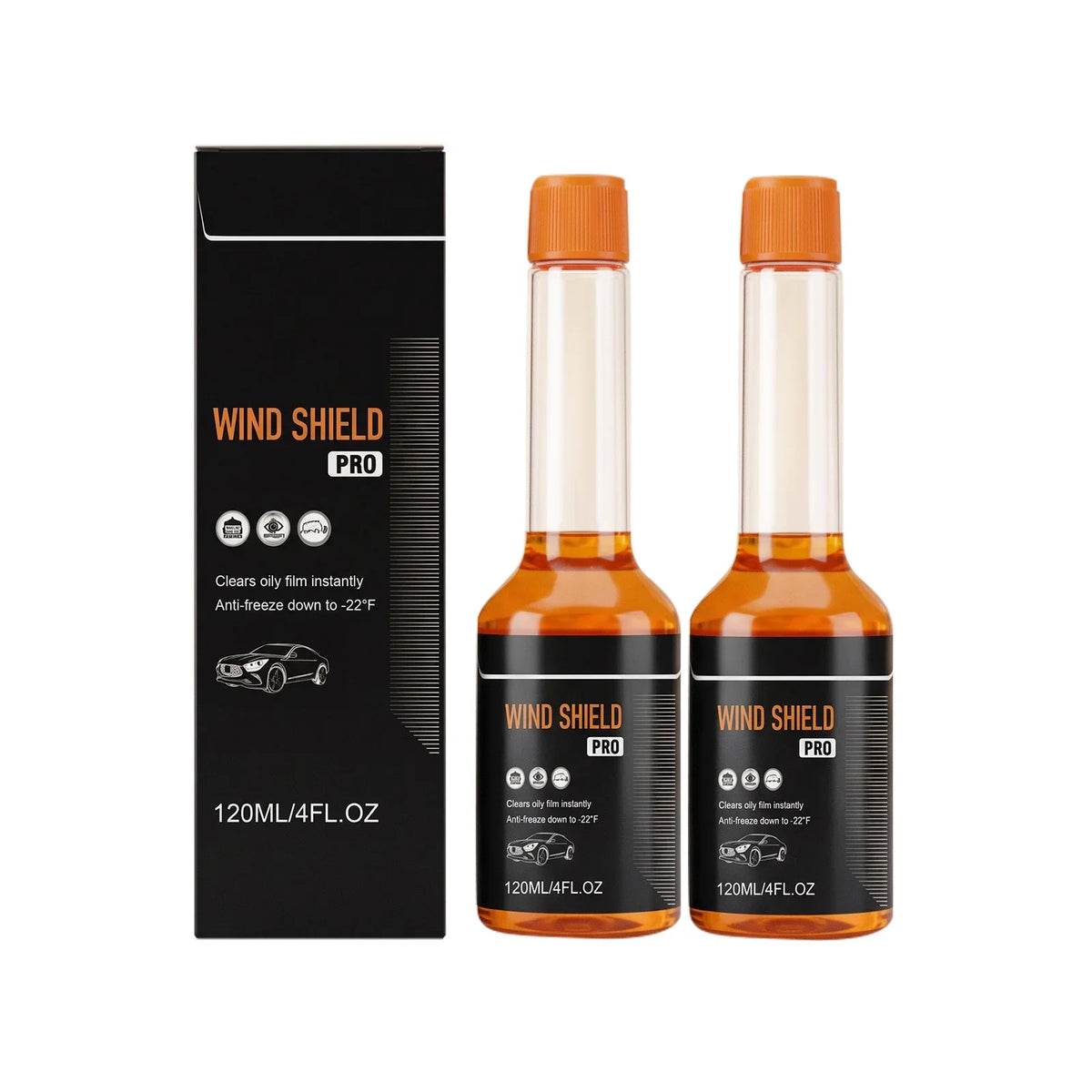 Windshield Oil Film Remover (2-Pack)