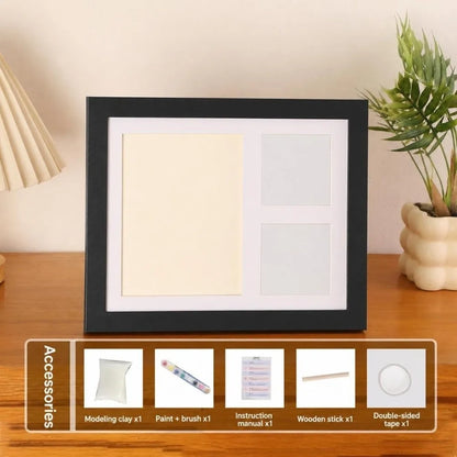 DIY Pet Paw Print Keepsake Frame