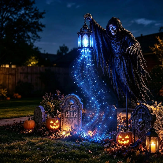 Grim Reaper Soul Harvester Yard Light
