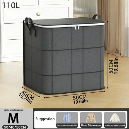 Large Capacity Foldable Storage Bag for Clothes & Bedding