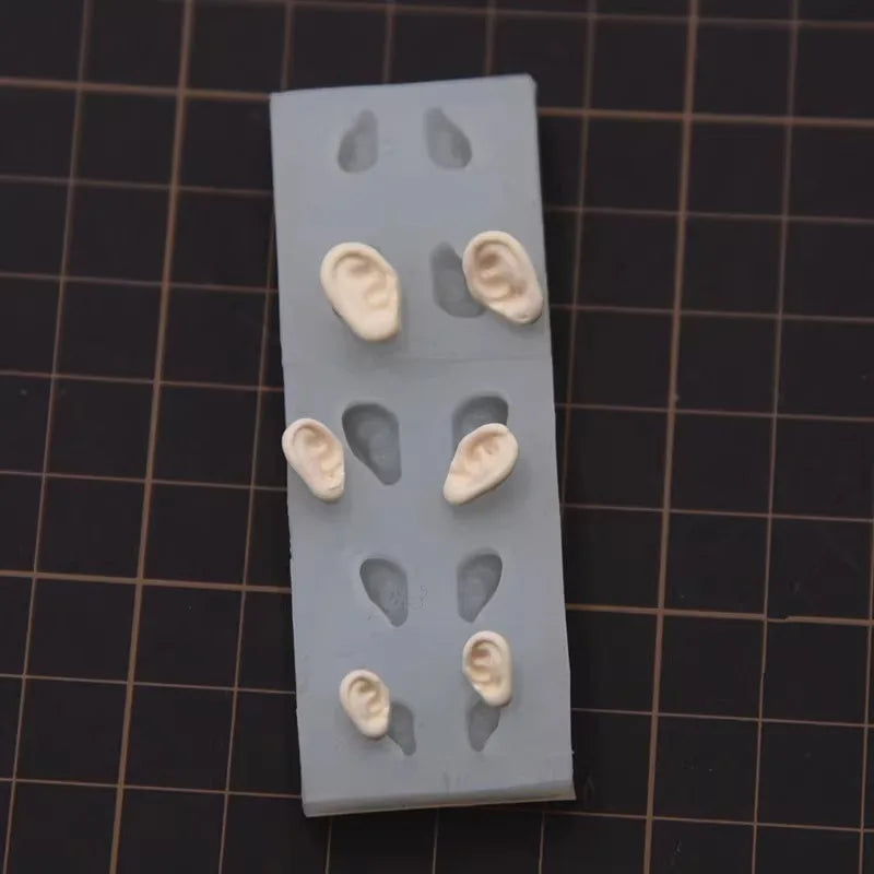 Silicone Doll Ear Mold