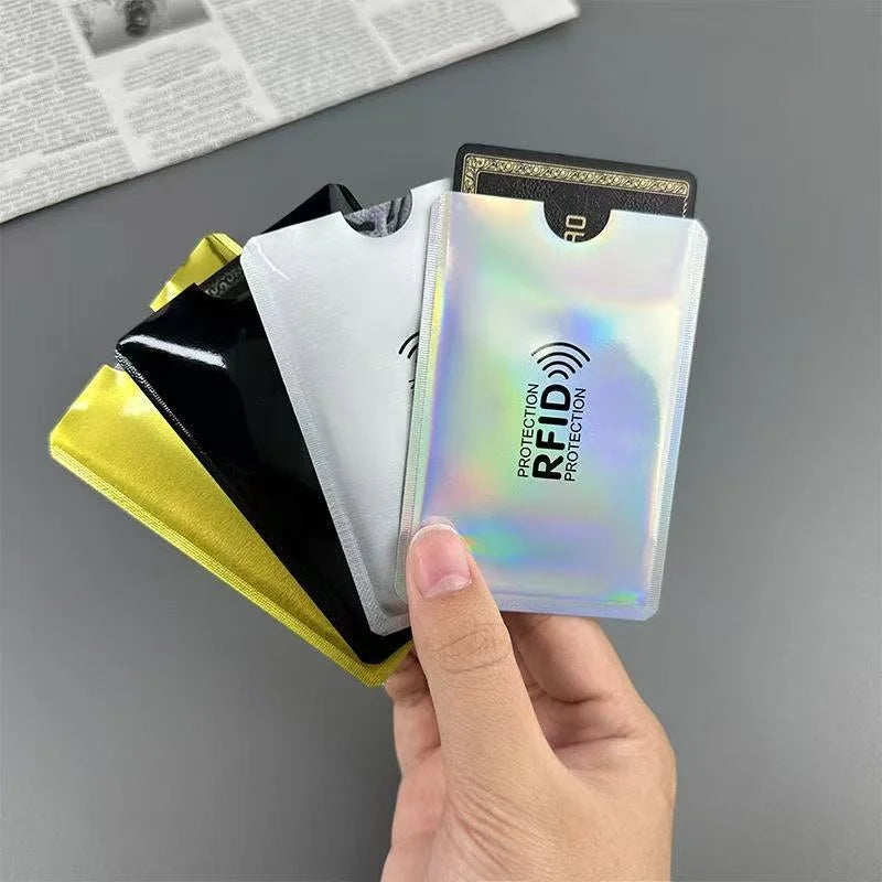 RFID-Blocking Card Protector Sleeves (10-Pack)