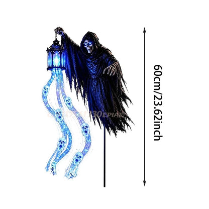 Grim Reaper Soul Harvester Yard Light