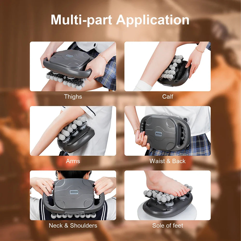 42-Heads Fascia Gun High-Frequency Vibration Body Massager