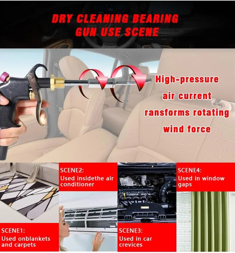 Car Interior Cleaning Gun