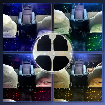 Starlight LED Car Floor Mats