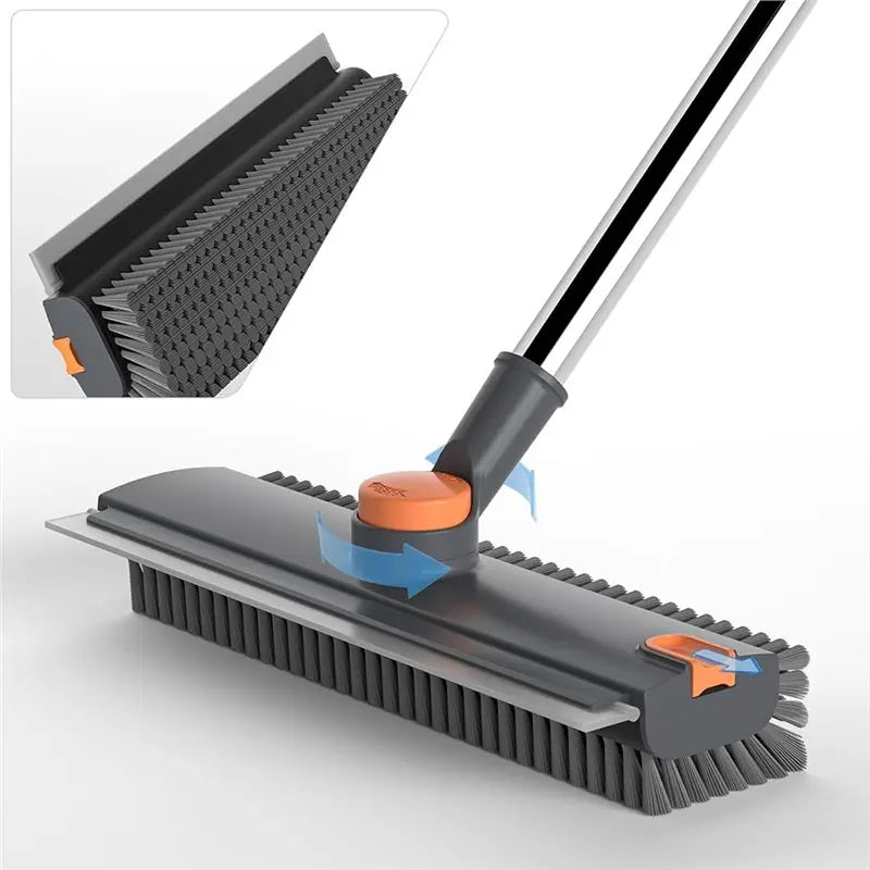 3-in-1 Stiff Bristle Floor & Bathroom Scrub Brush