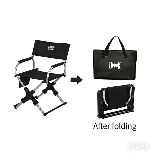 Foldable Aluminum Camping Director Chair