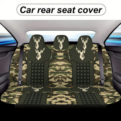 Camo Deer Car Seat Covers (5-Seat Set)