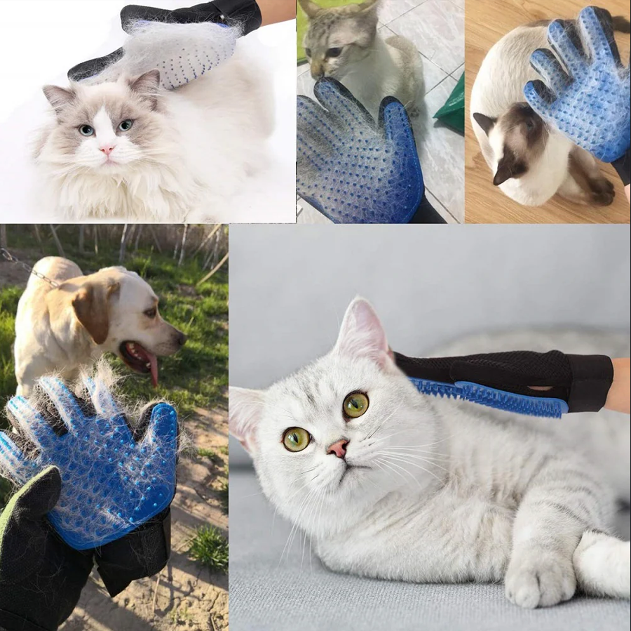 Pet Grooming Massage Gloves