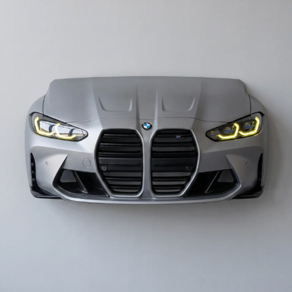 3D Sports Car Front Wall Decor