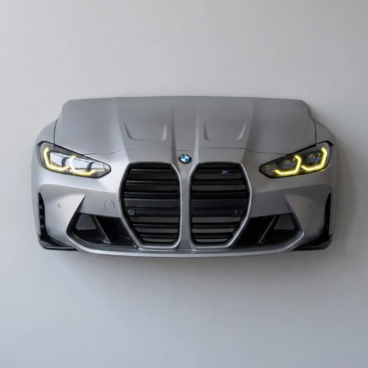 3D Sports Car Front Wall Decor
