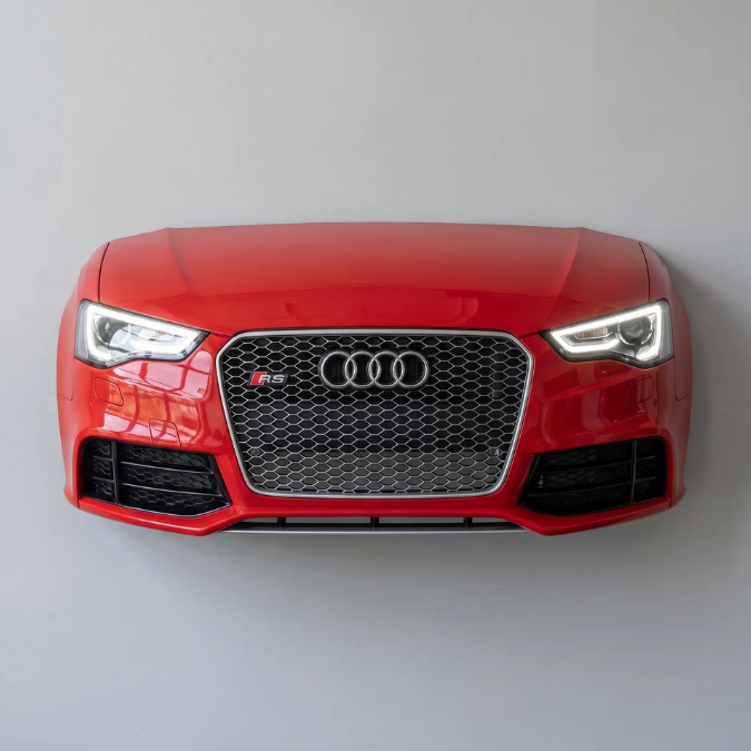 3D Sports Car Front Wall Decor