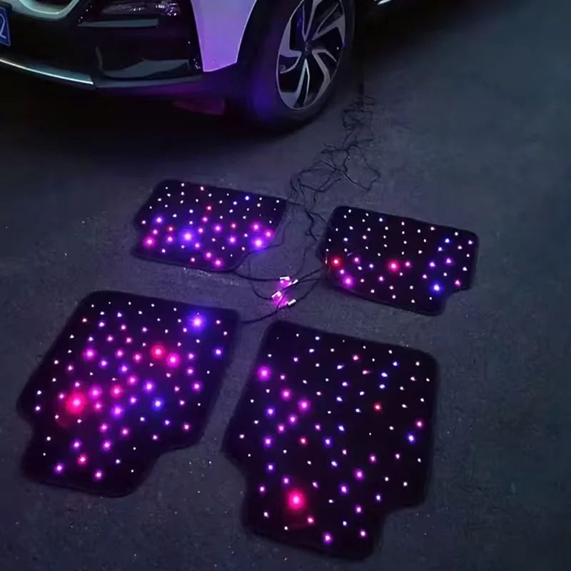 Starlight LED Car Floor Mats
