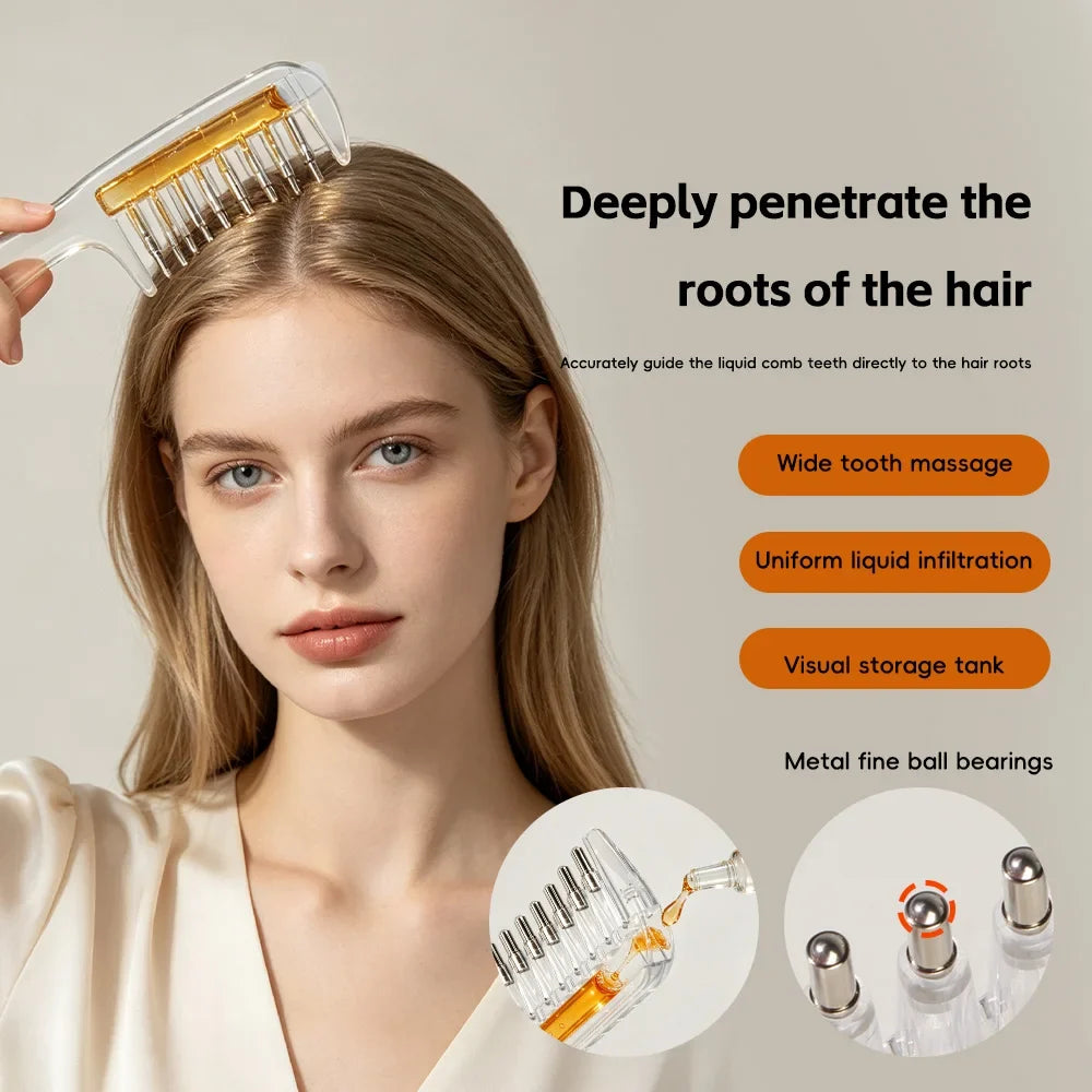 Essential Oil Applicator Massage Comb