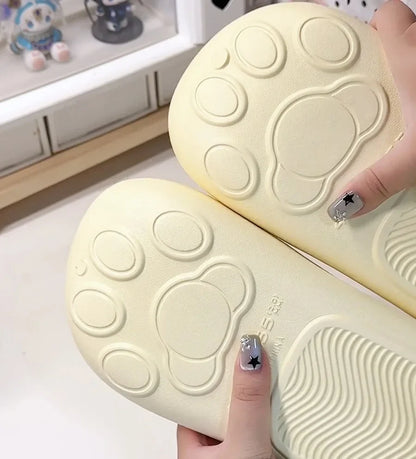 Cozy Cat Paw Slippers