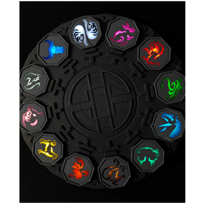 Jackie Chan Zodiac Talismans Keychain