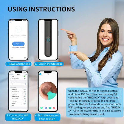 Endoscope Ear Wax Cleaner