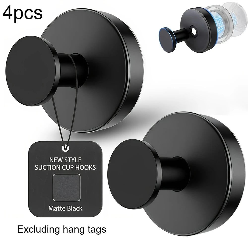 Premium Vacuum Suction Hooks - 4pcs