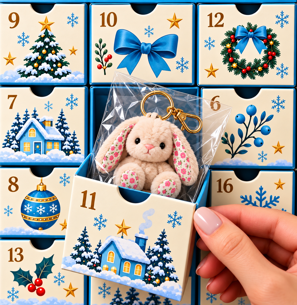 24-Day Plush Advent Calendar