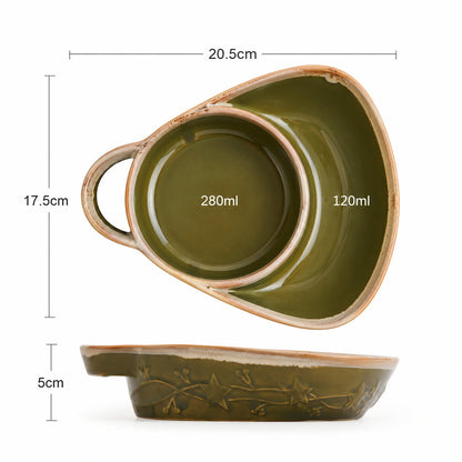 Soup  Bowl With Bread Holder